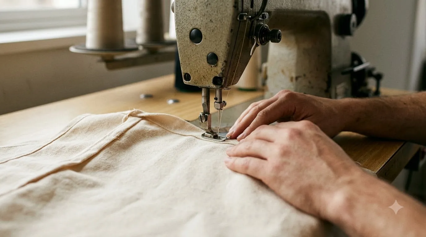 Sewing floor